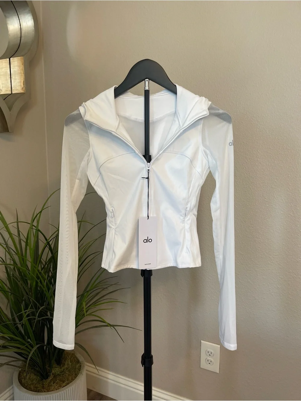 ALO Yoga soft sculpt superset full zip jacket